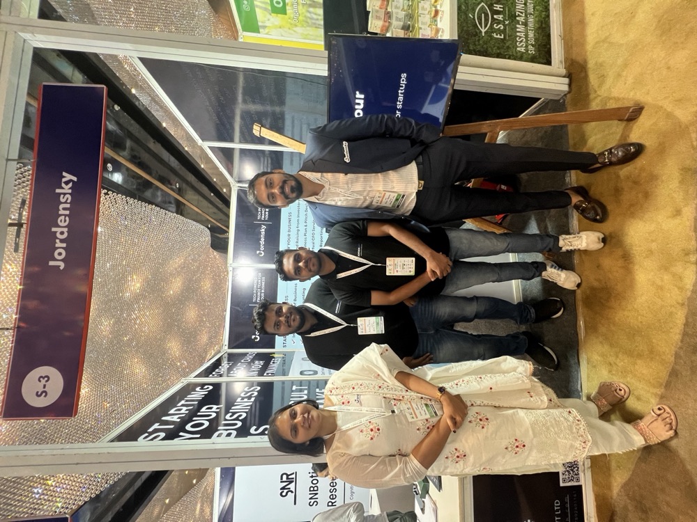 Jordensky team members learning at an industry event